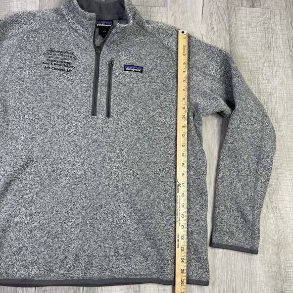 Patagonia Jacket Mens Large Gray Better Sweater Fleece Outdoors Hiking Camping O - Picture 6 of 9